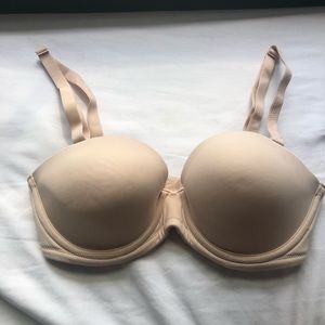 30D strapless multi way lightly lined unpadded bra